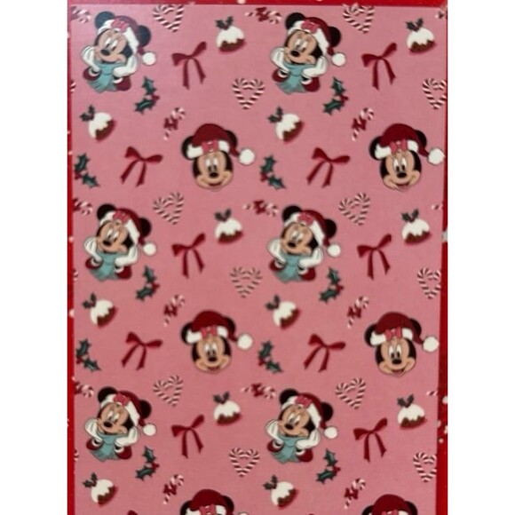 Disney Minnie Mouse Pink Christmas Plush Throw Blanket - Picture 3 of 5